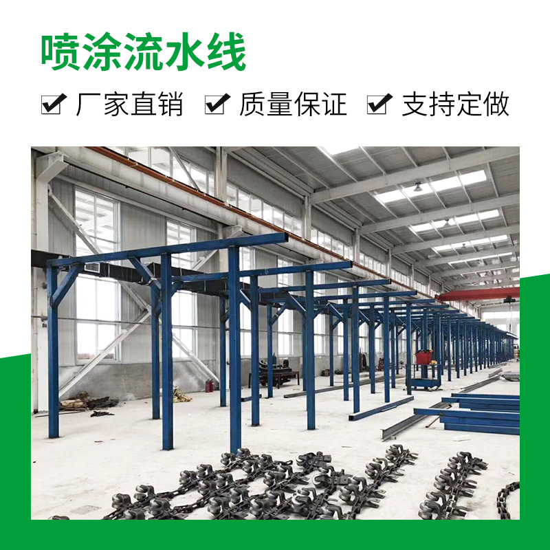 東莞地軌懸掛噴漆流水線