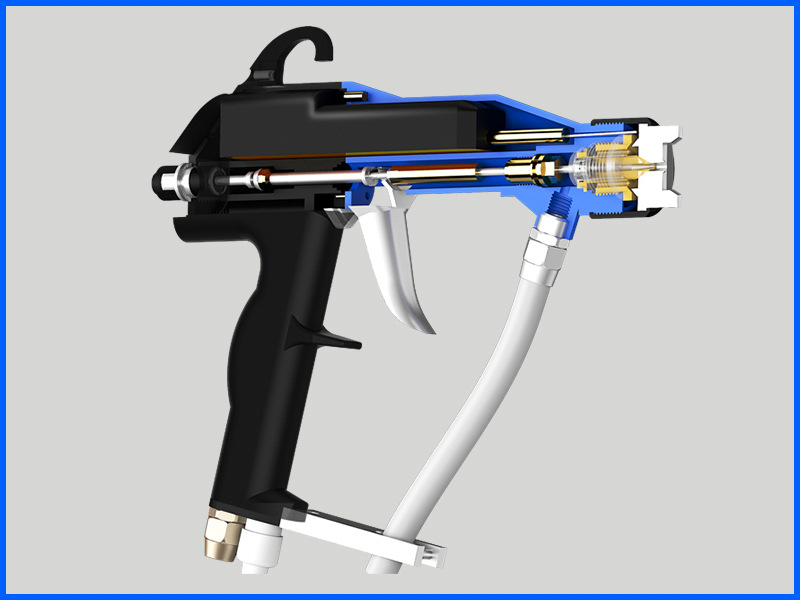 水性漆手動靜電噴槍